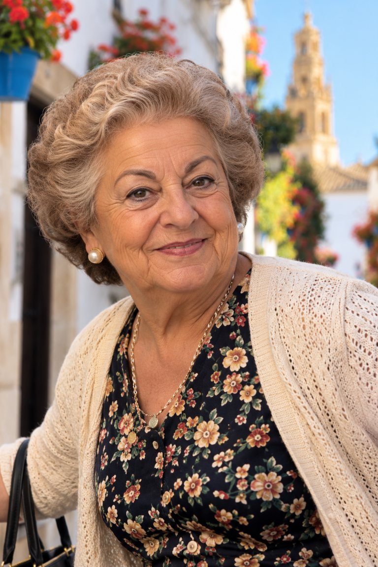 La abuela con /macro